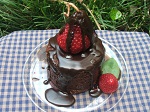 Chocolate Strawberry Short Cake